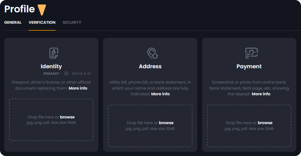 Account Verification